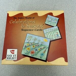 Celebrations & Seasons Sequence Cards - Multicolor